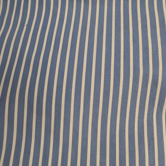 Chaps no iron size small button down shirt womens in periwinkle blue/white - Picture 7 of 11